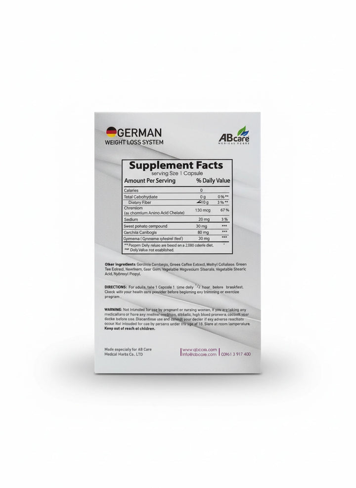 Active Slim Capsules Natural Ingredients for Fit Body