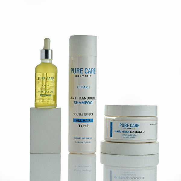 Complete Hair Care Package Shampoo and Mask and Rosemary Oil