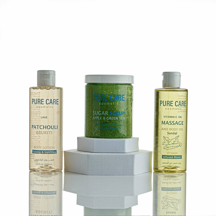 Natural Body Kit for Soft and Glowing Skin