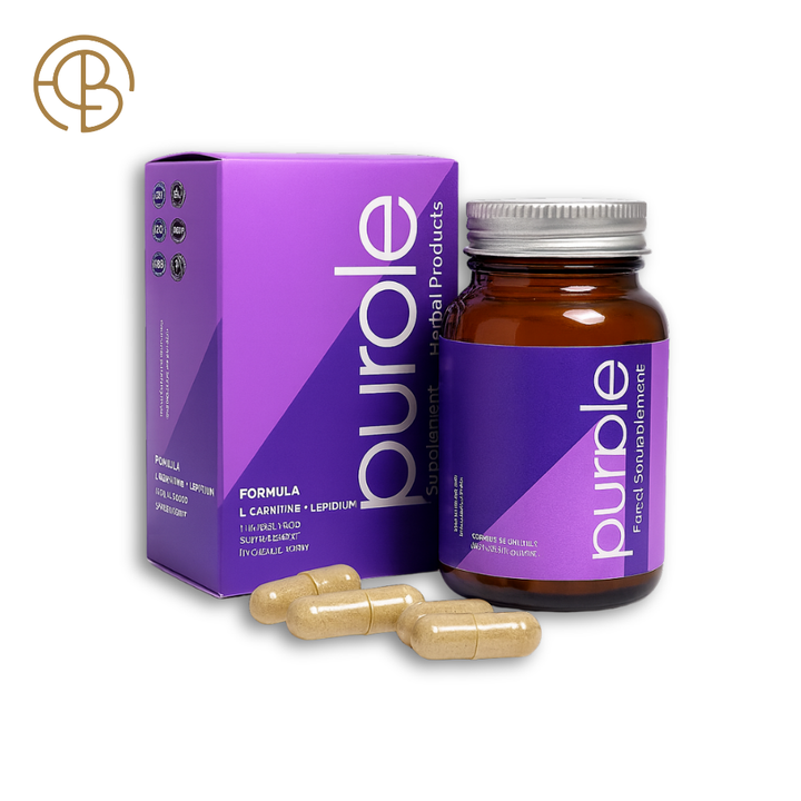 Purple Slimming Capsules Fat Burner 