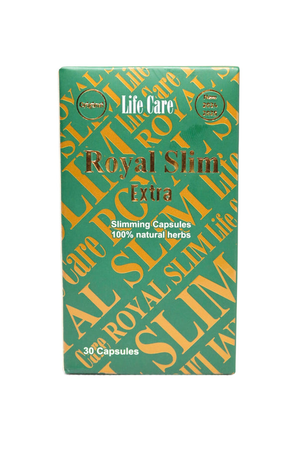 "علبة كبسولات رويال سليم إكسترا الأصلية للتنحيف وحرق الدهون