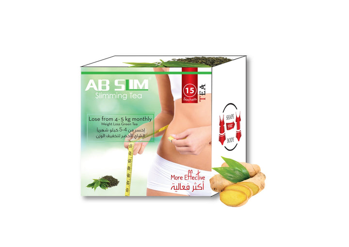 ab slim herbal slimming tea ginger 45 days